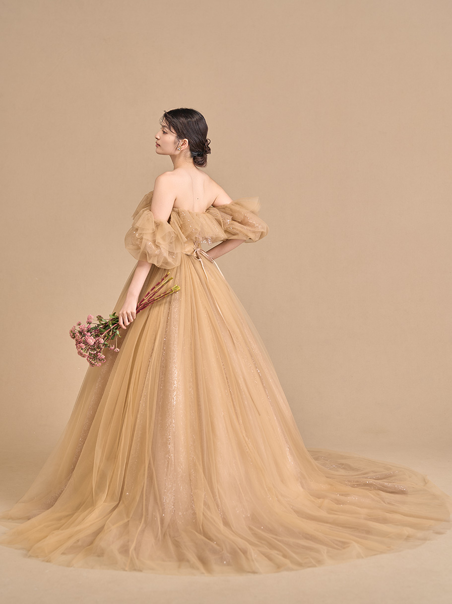 Ref.7262(PINK)、7264(BEIGE) COLOR DRESS（カラードレス