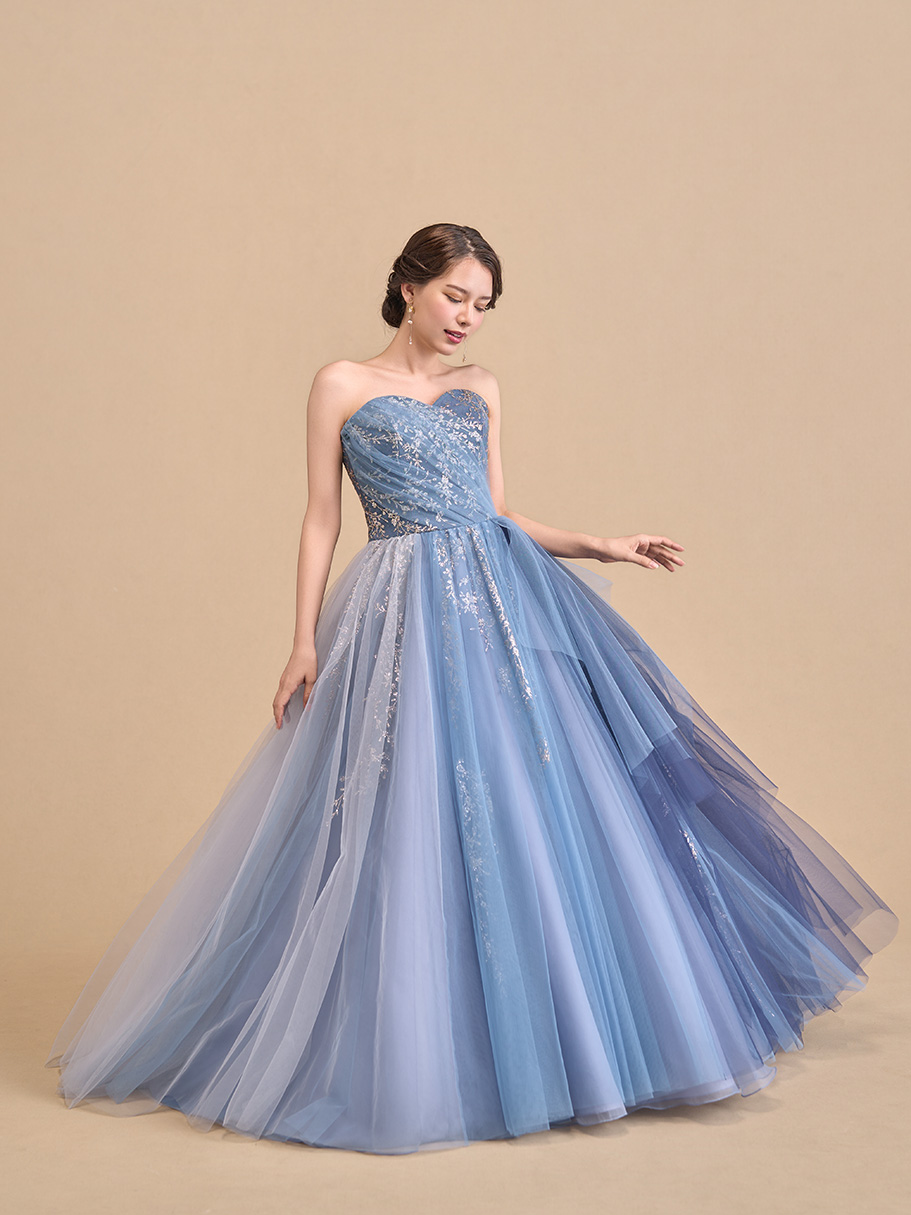 COLOR DRESS(カラードレス)Amie BLUE - アミ ブルー -