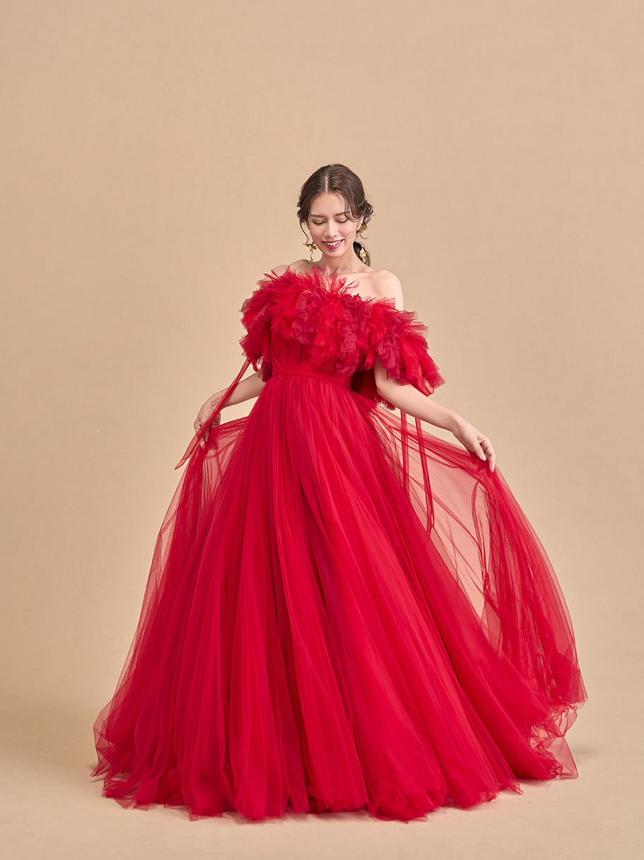 Cielo RED - シエロ レッド - COLOR DRESS（カラードレス
