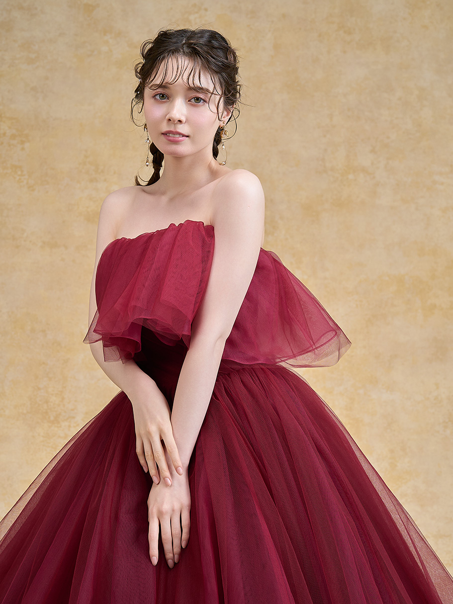 COLOR DRESS(カラードレス)Couleur - クルール レッド -
