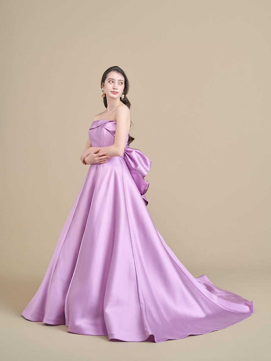 【関税込み】Miaou マルチカラー Lila ミディアムドレス Lilas - リラ - COLOR DRESS（カラードレス） - COLLECTION