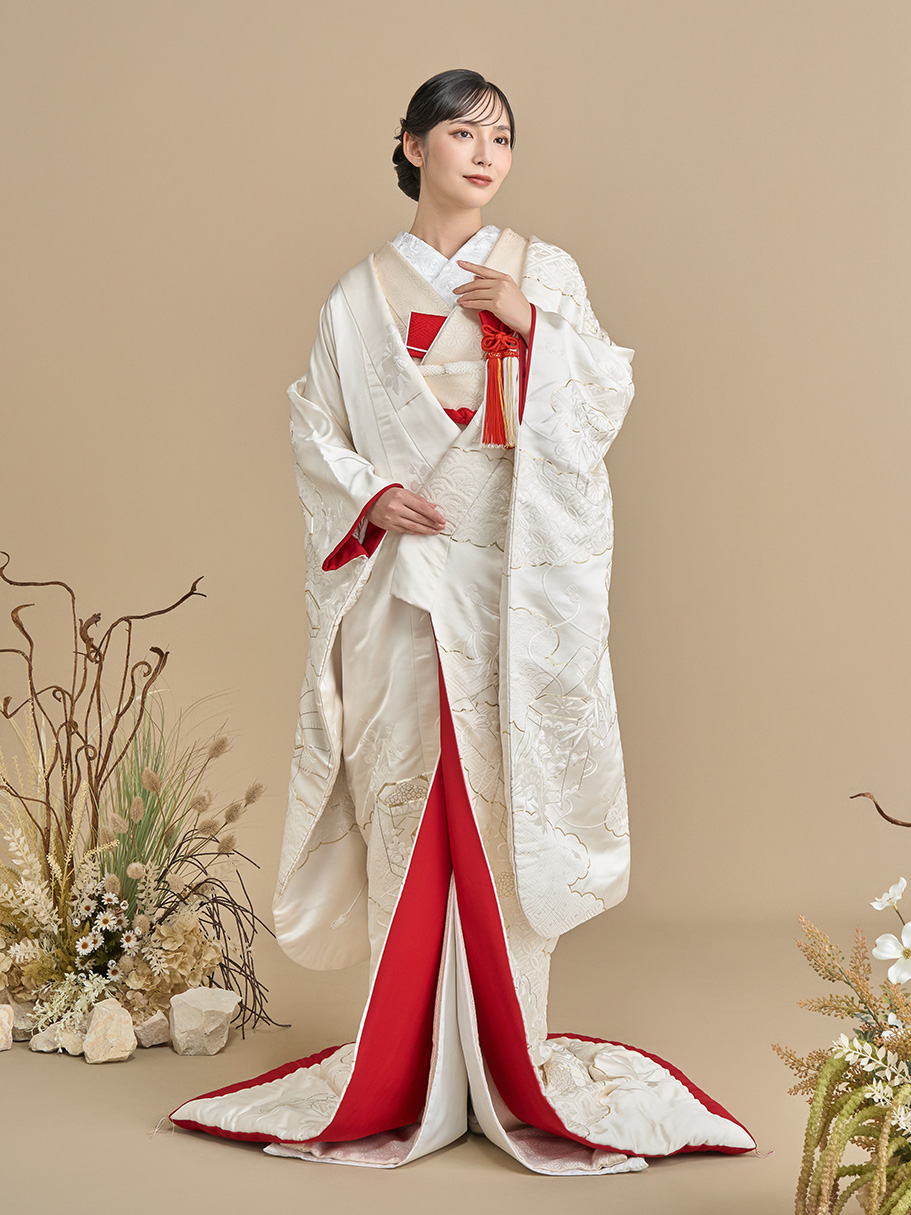 白無垢 Ref.1906 - 和装／白無垢・色打掛｜ウエディングドレス・カラー