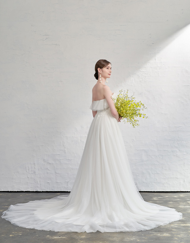 WEDDING DRESS（ウエディングドレス） Cygne  - シーニュ(ホワイト) -