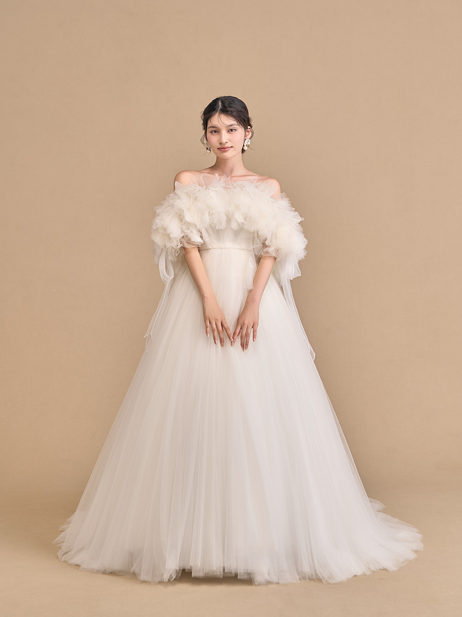 WEDDING DRESS(ウェディングドレス)Cielo White - シエロ ホワイト -