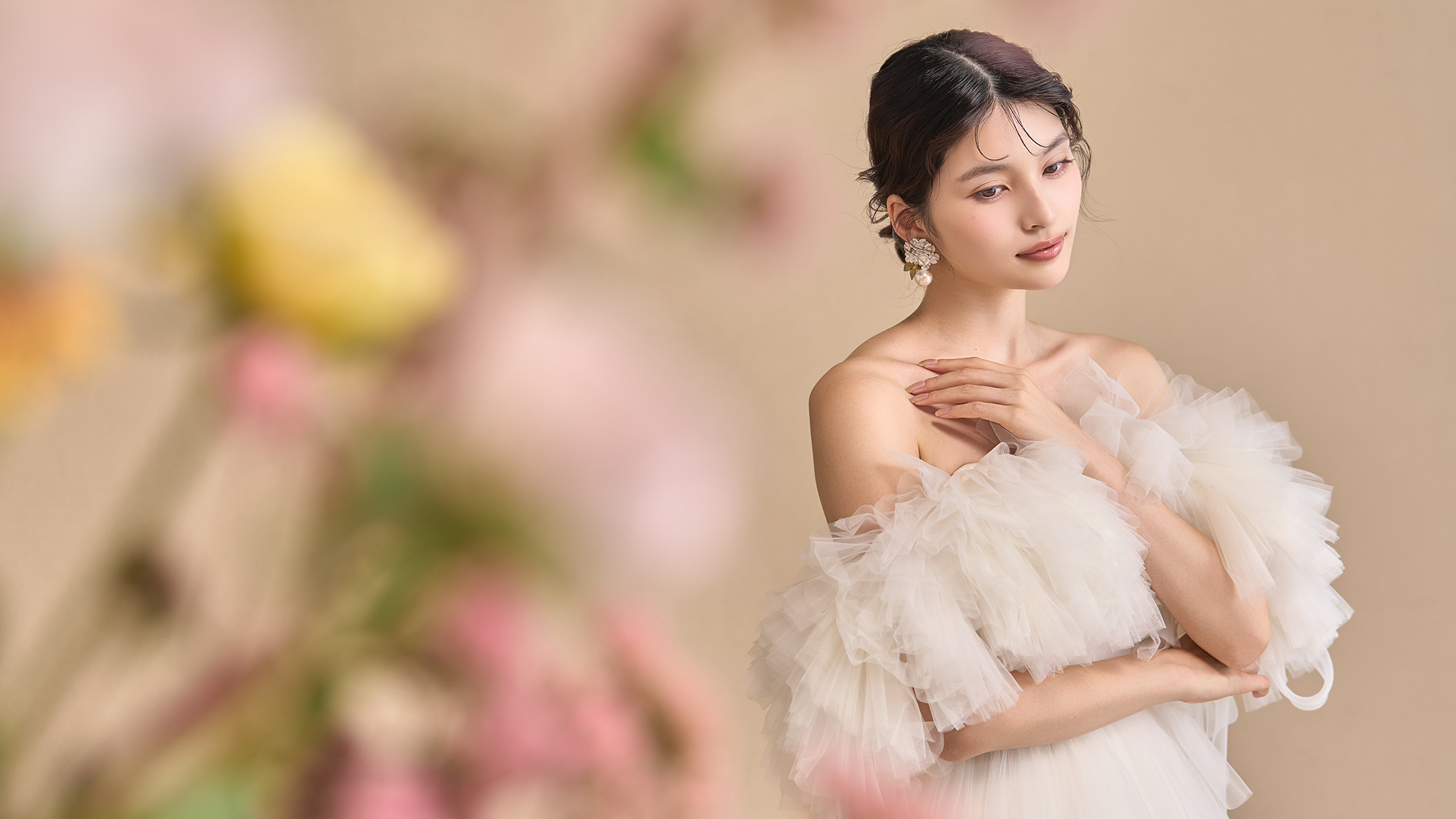 WEDDING DRESS(ウェディングドレス)Cielo White - シエロ ホワイト -