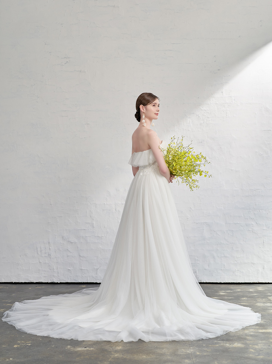 WEDDING DRESS（ウェディングドレス）Cygne  - シーニュ(ホワイト) -