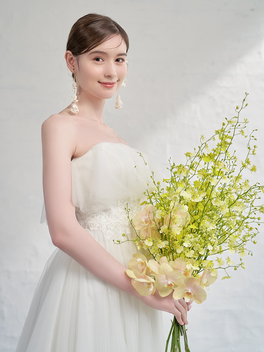 WEDDING DRESS（ウェディングドレス）Cygne  - シーニュ(ホワイト) -