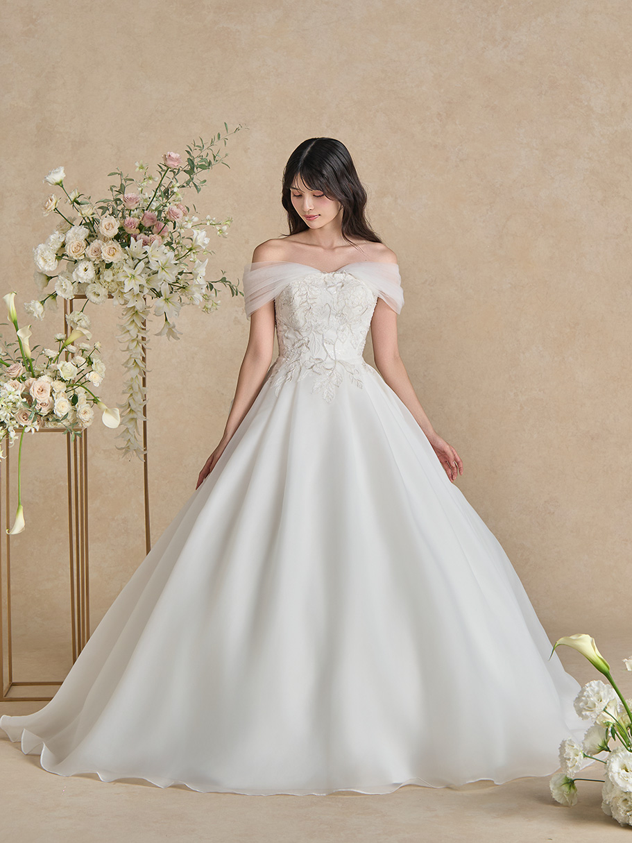 ブライダルインナー アイボリー C65 ブライダリウムミュー Jessie - ジェシー - WEDDING DRESS（ウェディングドレス